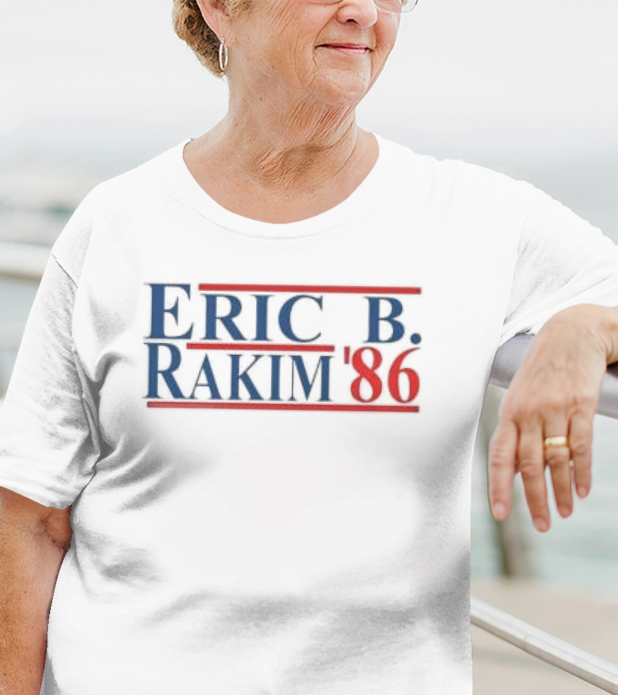 Eric B Rakim 86 Retro Hip Hop Tribute T-Shirt