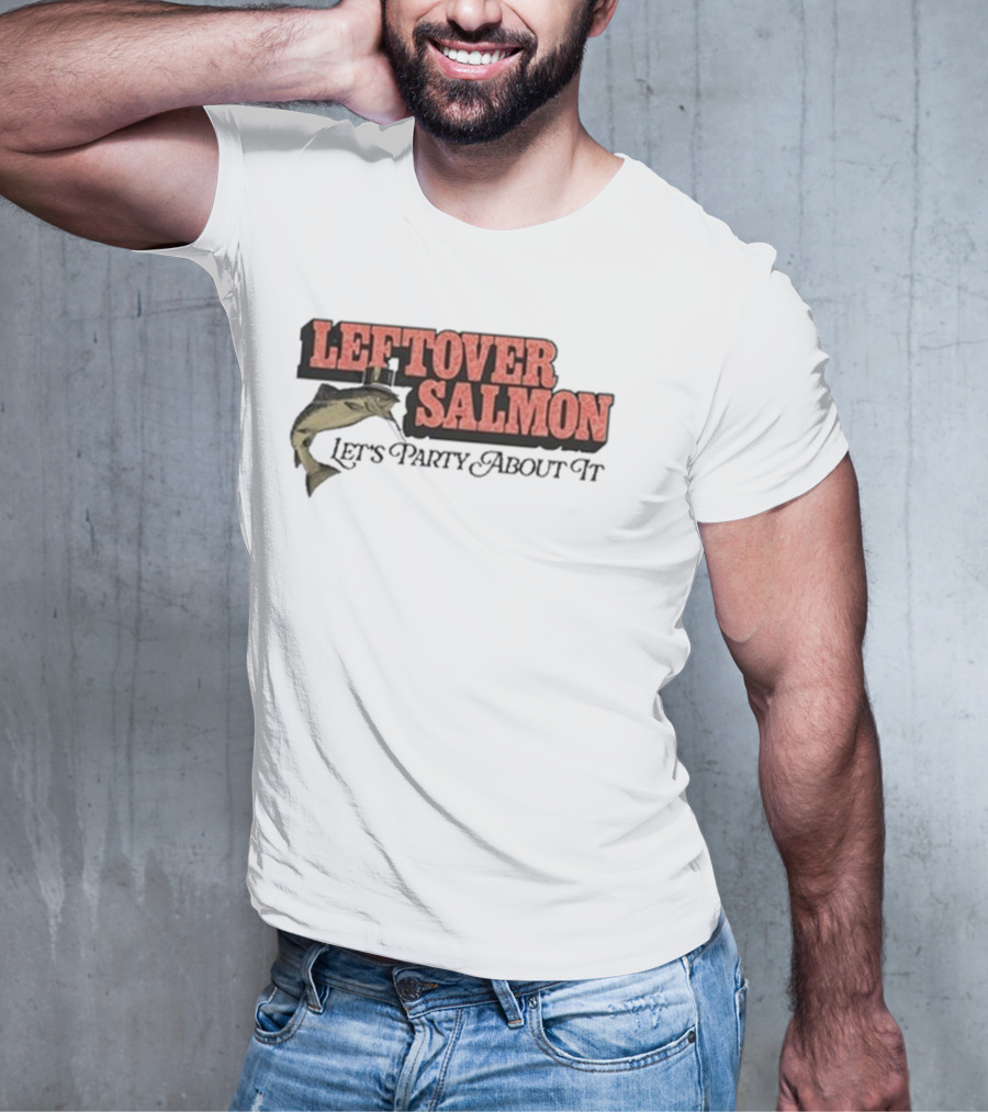 Leftover Salmon Let's Party About It Fish Graphic T-Shirt