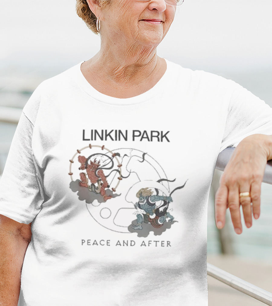 Linkin Park Peace And After Wind And Thunder Gods Collaboration T-Shirt