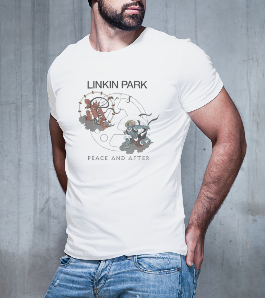 Linkin Park Peace And After Wind And Thunder Gods Collaboration T-Shirt