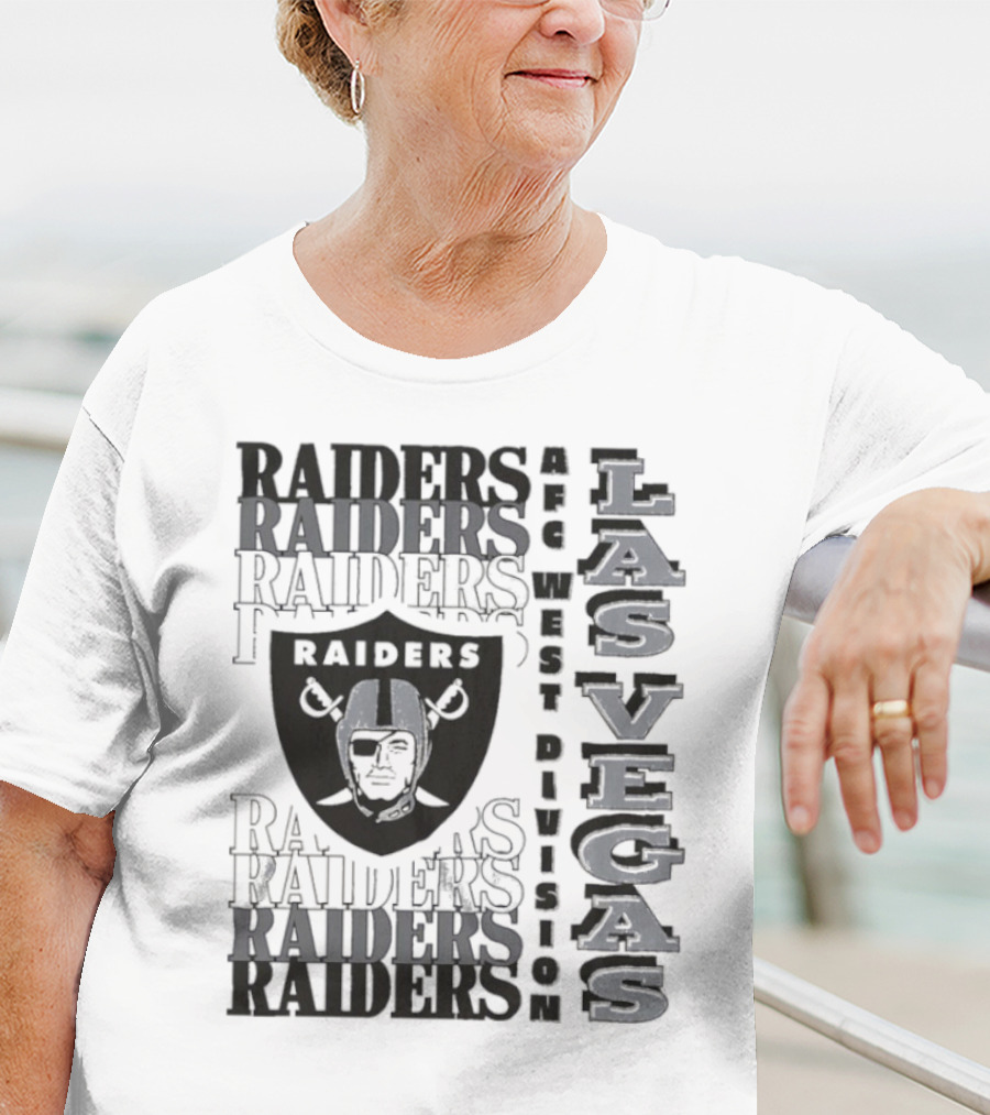 Las Vegas Raiders AFC West Division T-Shirt