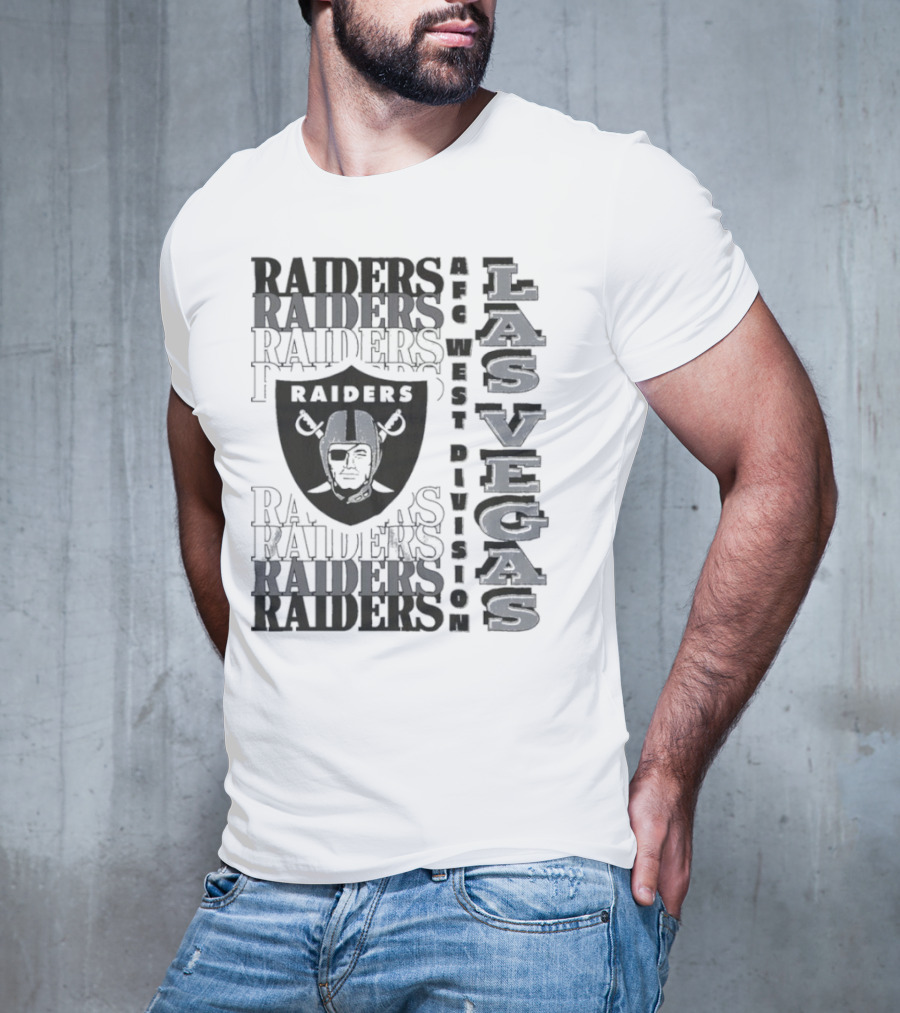 Las Vegas Raiders AFC West Division T-Shirt