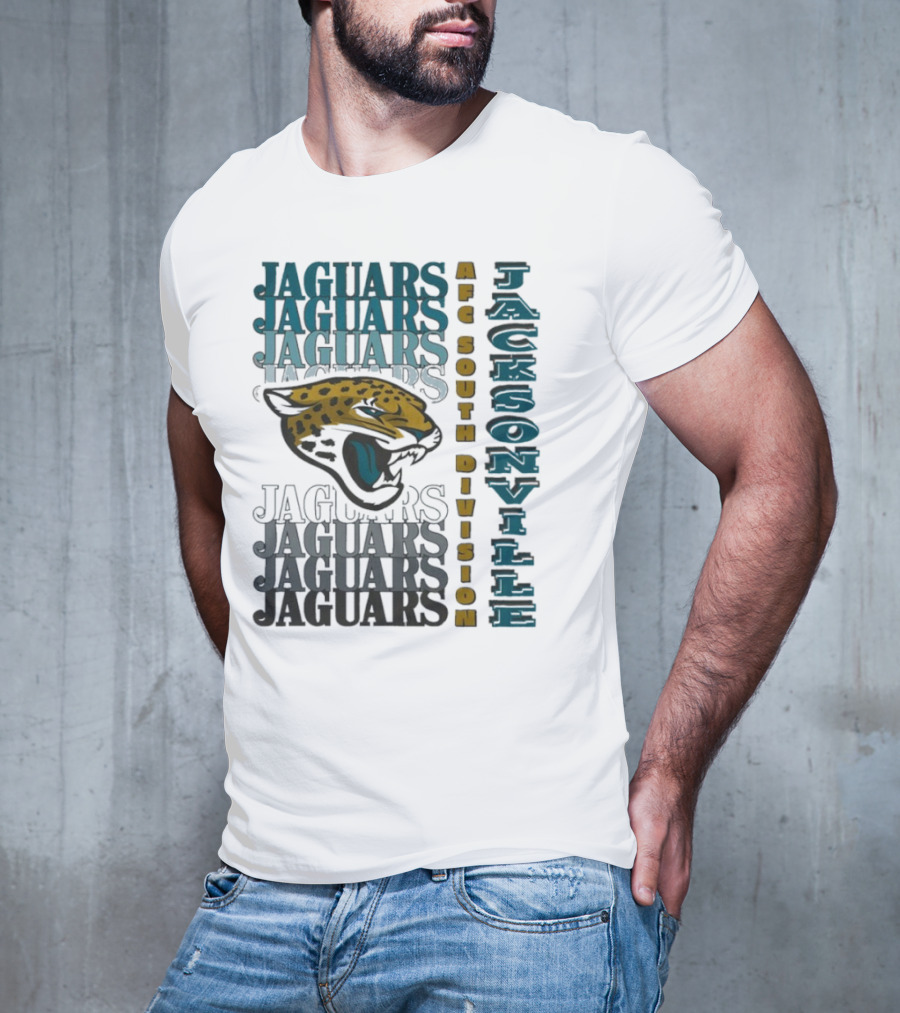 Jacksonville Jaguars AFC South Division Bold Team Spirit T-Shirt