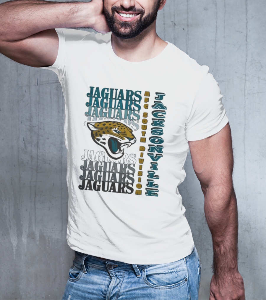 Jacksonville Jaguars AFC South Division Bold Team Spirit T-Shirt