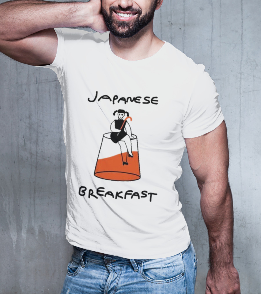 Japanese Breakfast Juice Box Illustration Tee T-Shirt