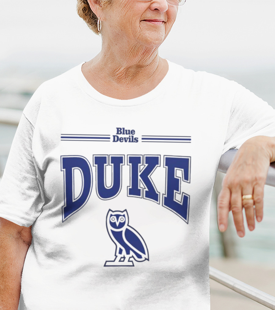 Jayson Tatum Ovo Duke Blue Devils Owl T-Shirt