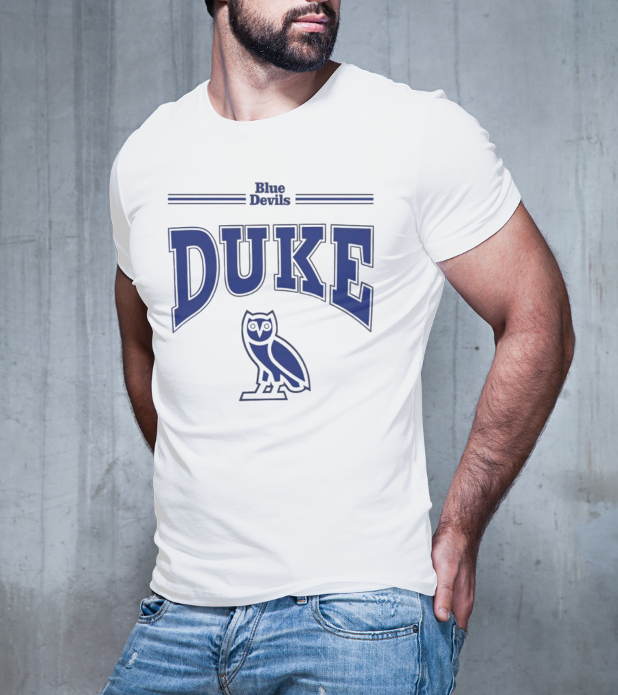 Jayson Tatum Ovo Duke Blue Devils Owl T-Shirt