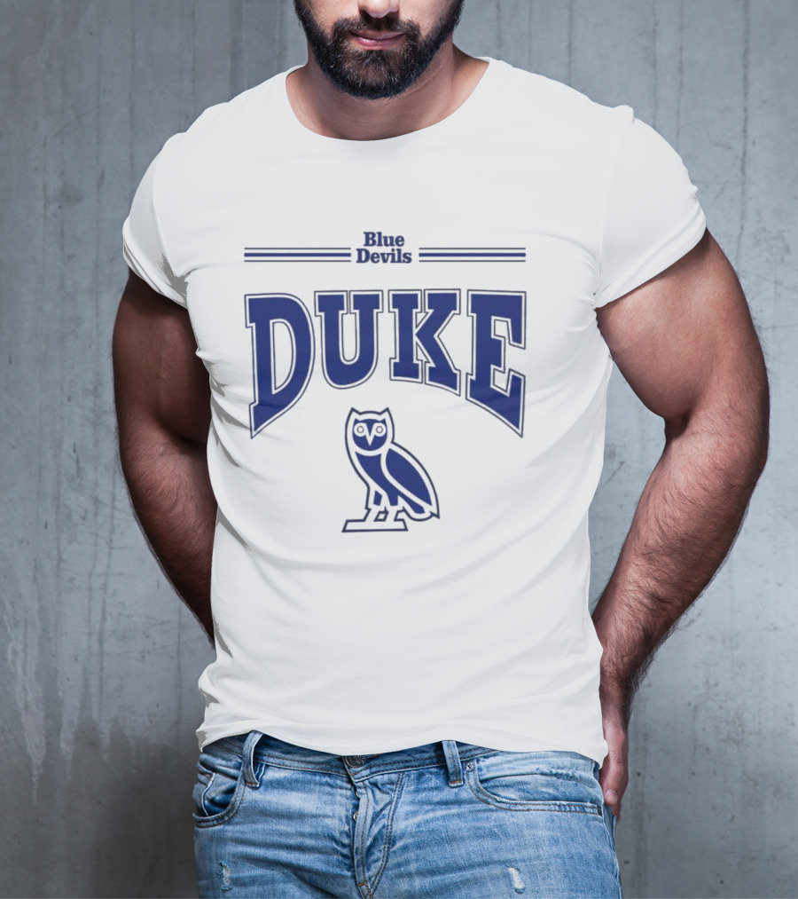 Jayson Tatum Ovo Duke Blue Devils Owl T-Shirt