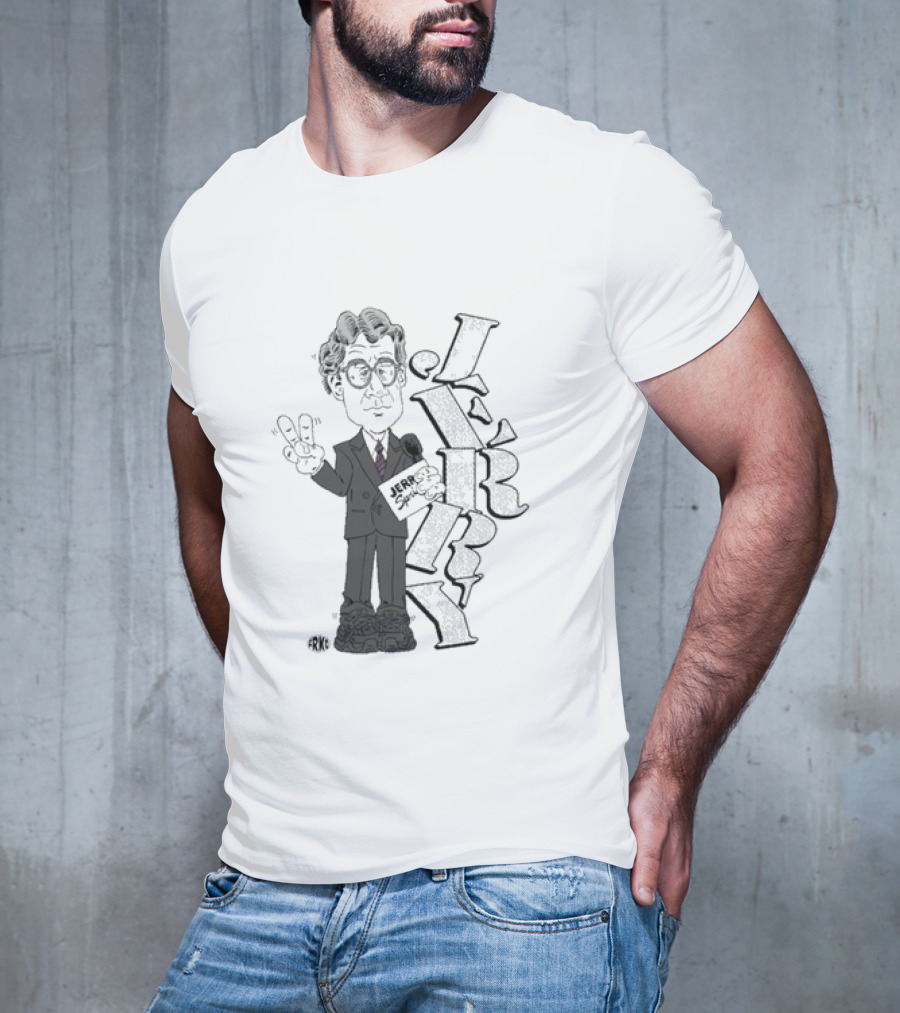 Jerry Tarkanian San Antonio Spurs Frko Basketball Character Cartoon T-Shirt