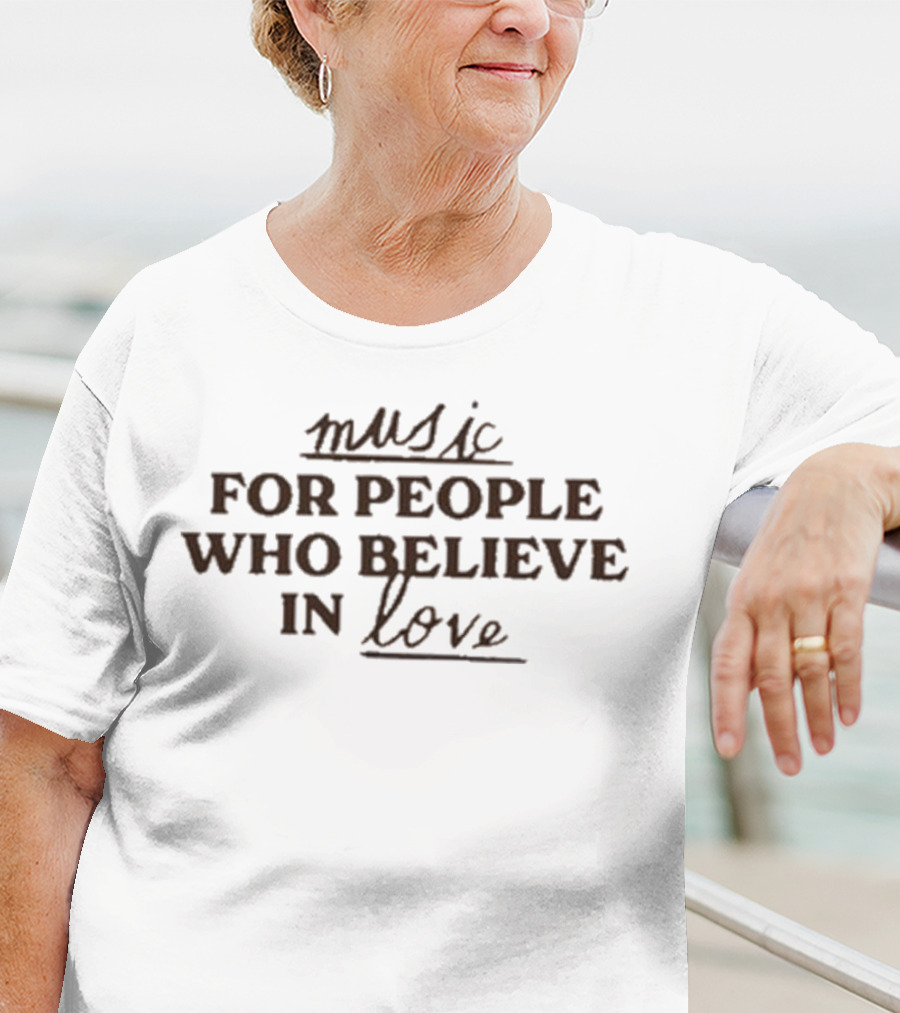 Joe Jonas Music For People Who Believe In Love T-Shirt