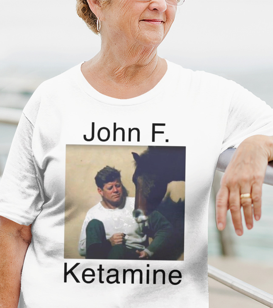 John F. Ketamine Horseman Interaction T-Shirt