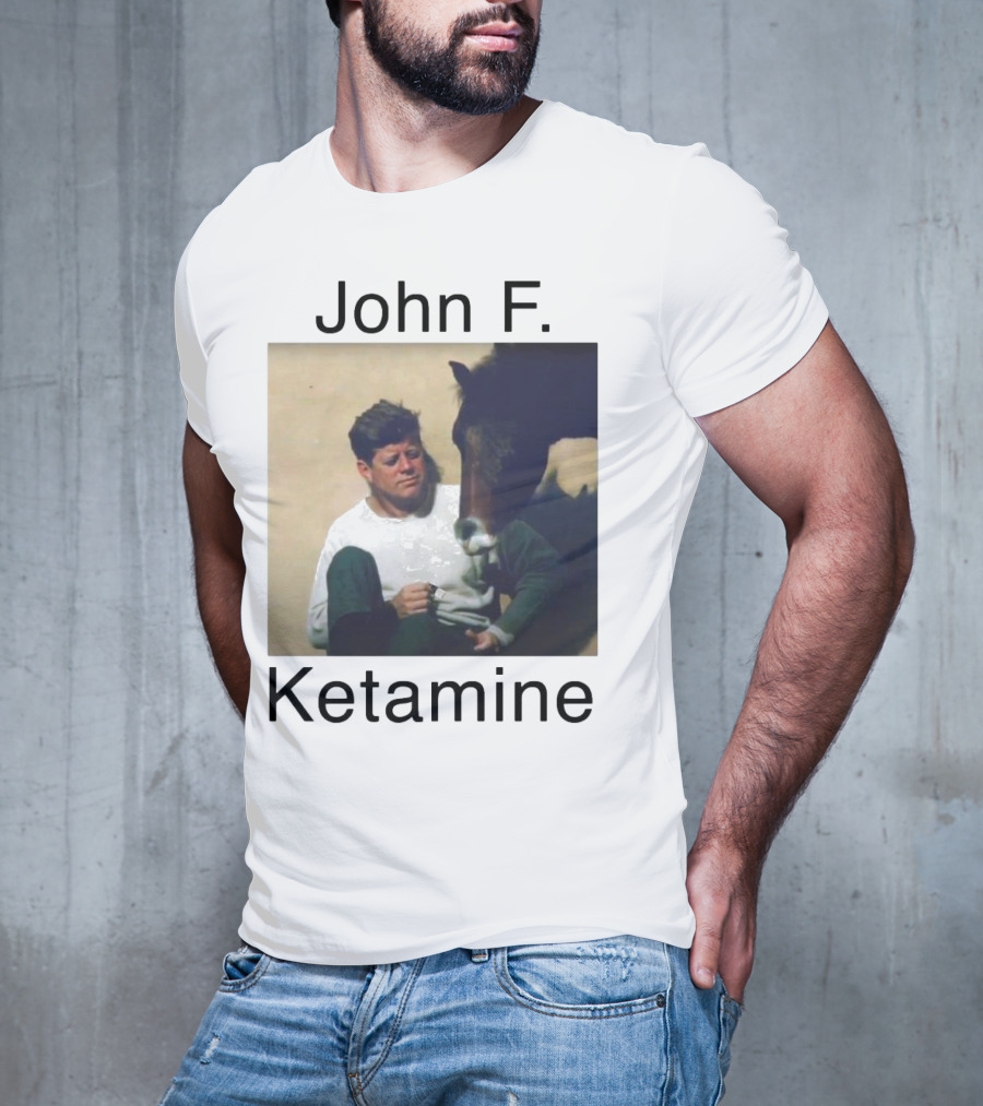 John F. Ketamine Horseman Interaction T-Shirt
