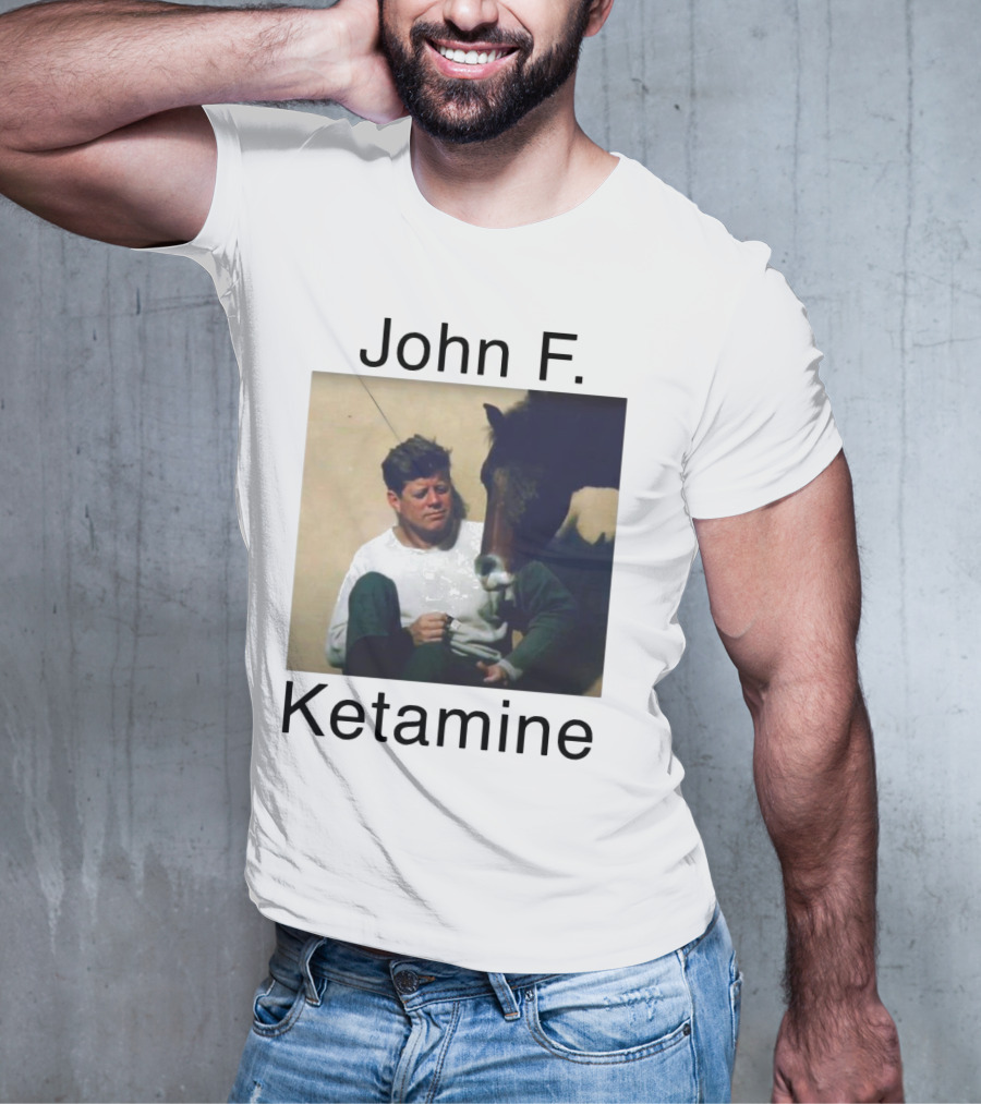 John F. Ketamine Horseman Interaction T-Shirt