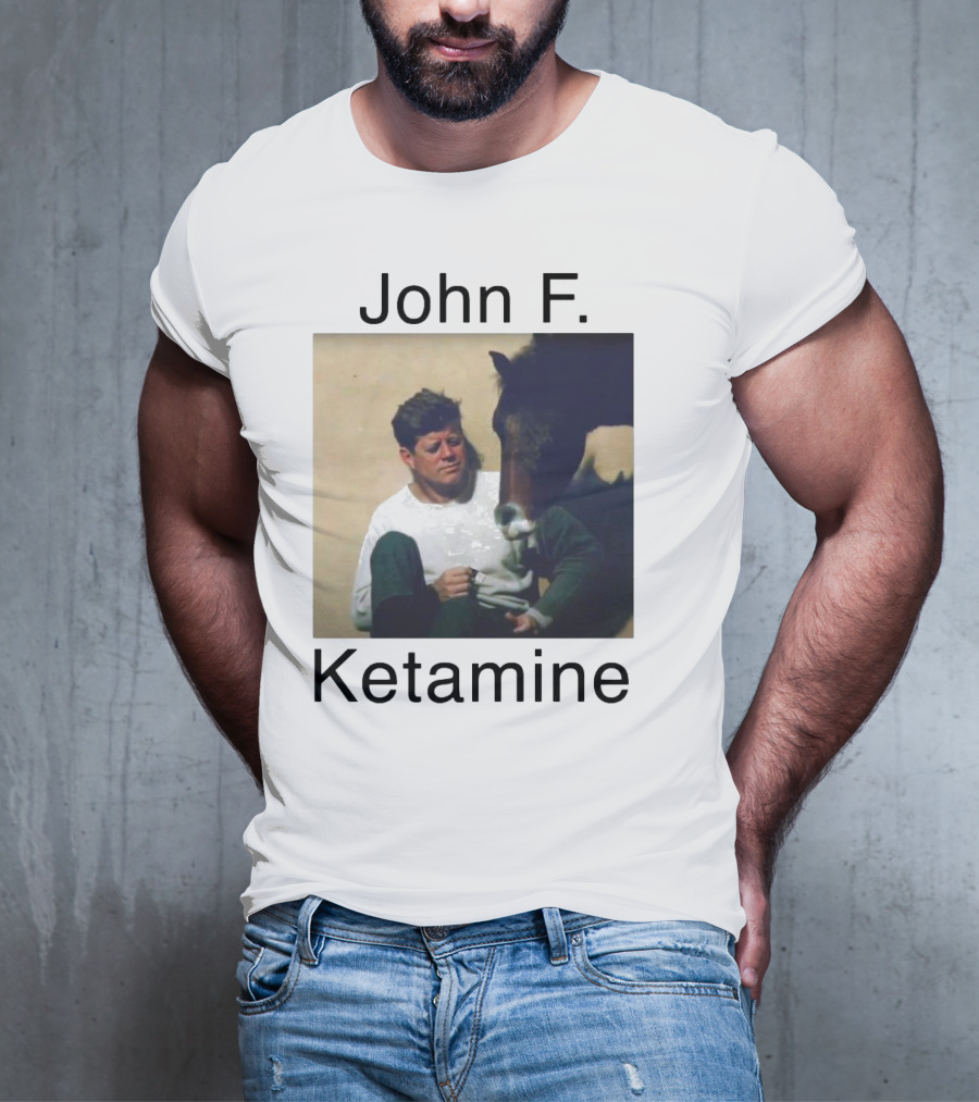 John F. Ketamine Horseman Interaction T-Shirt