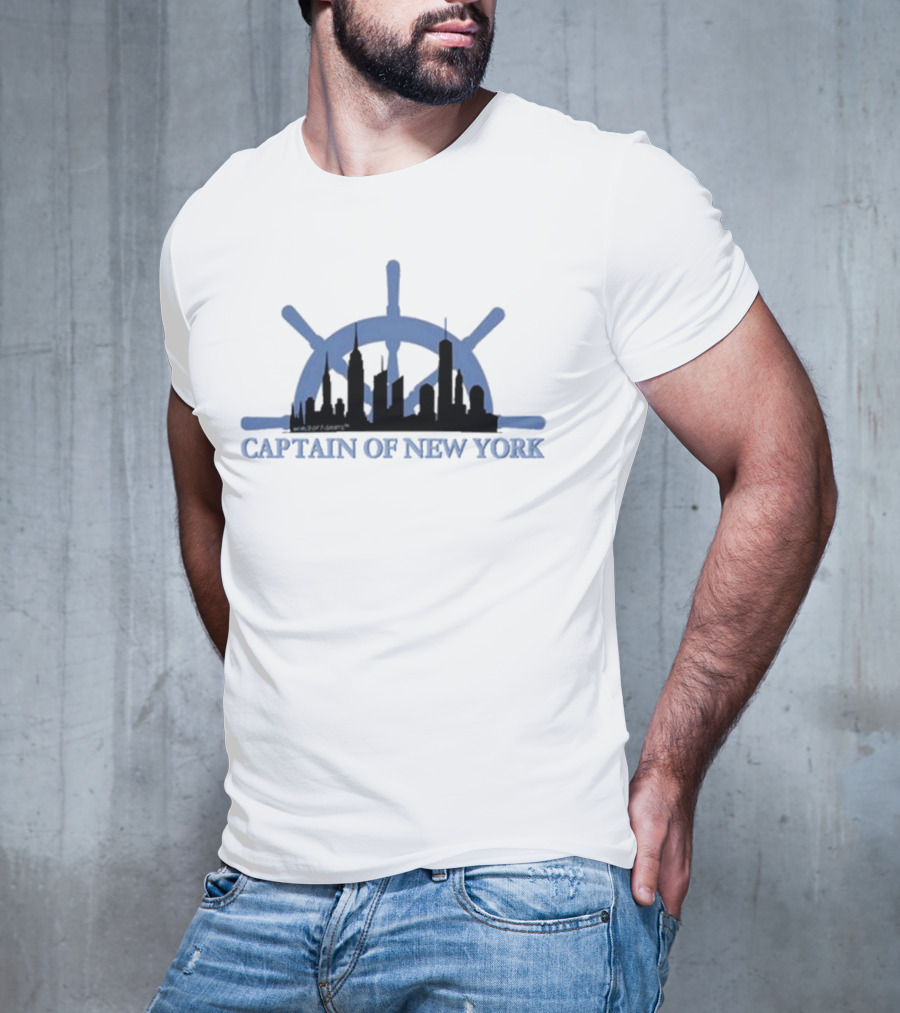 Captain Of New York Joshua Block Worldof S T-Shirt