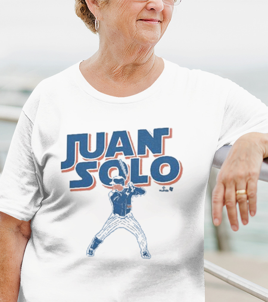 Juan Soto Juan Solo Baseball Star Wars Crossover T-Shirt