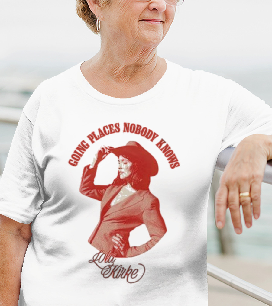 Going Places Nobody Knows Lola Kirke Trailblazer T-Shirt