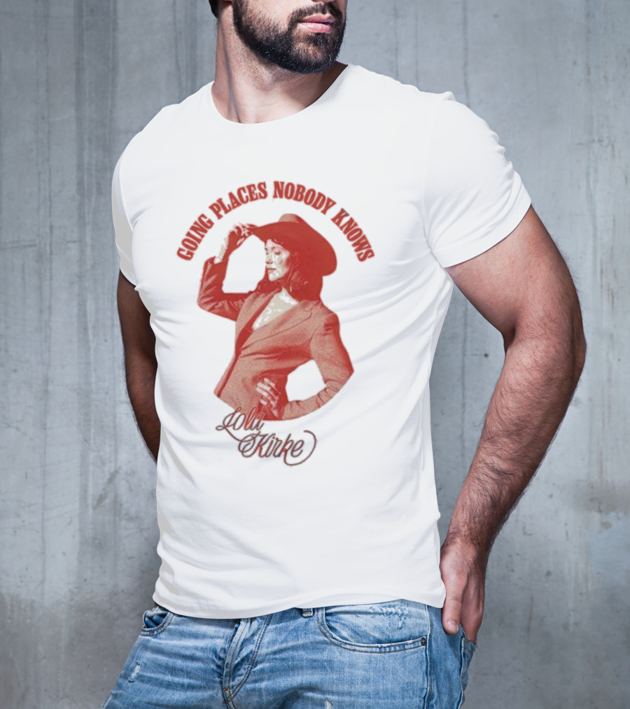 Going Places Nobody Knows Lola Kirke Trailblazer T-Shirt