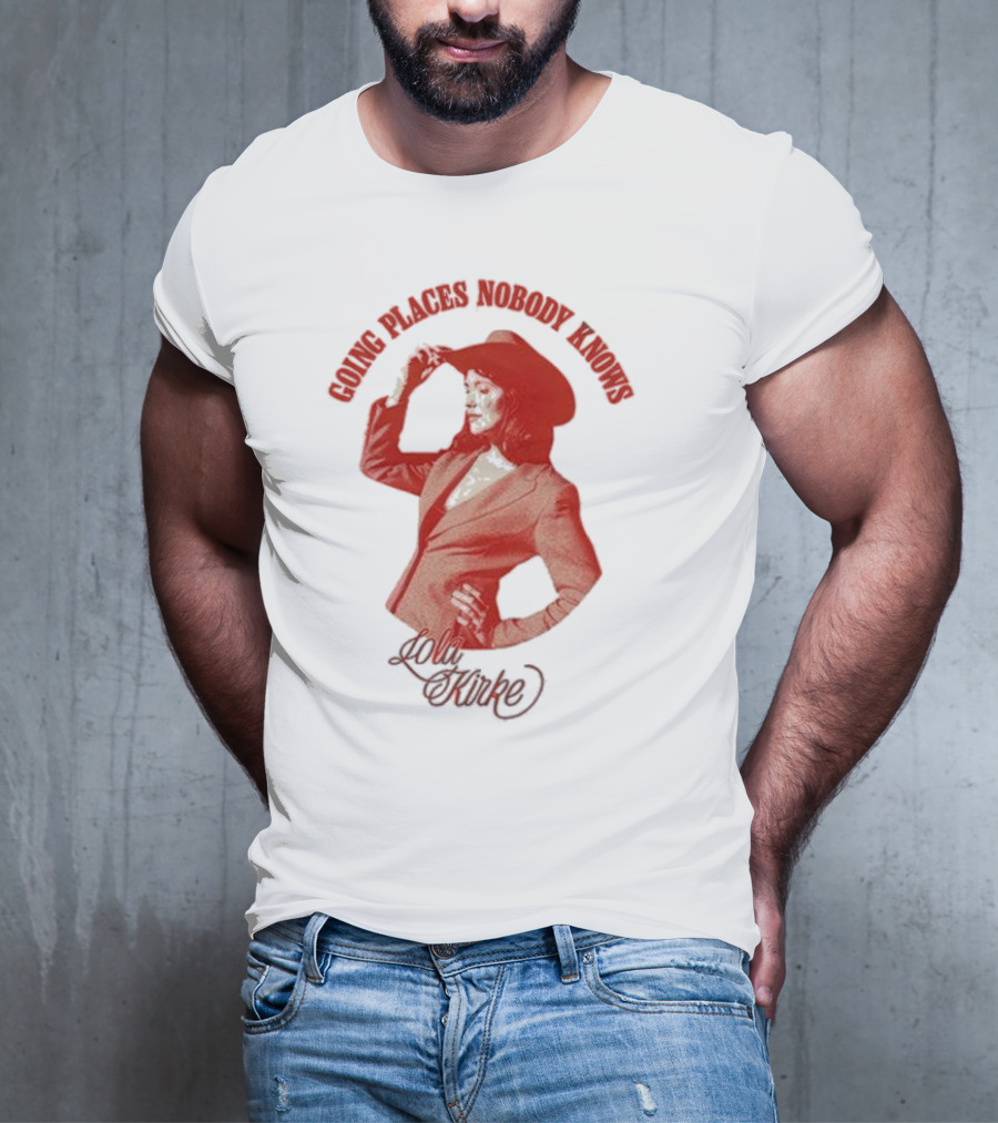 Going Places Nobody Knows Lola Kirke Trailblazer T-Shirt