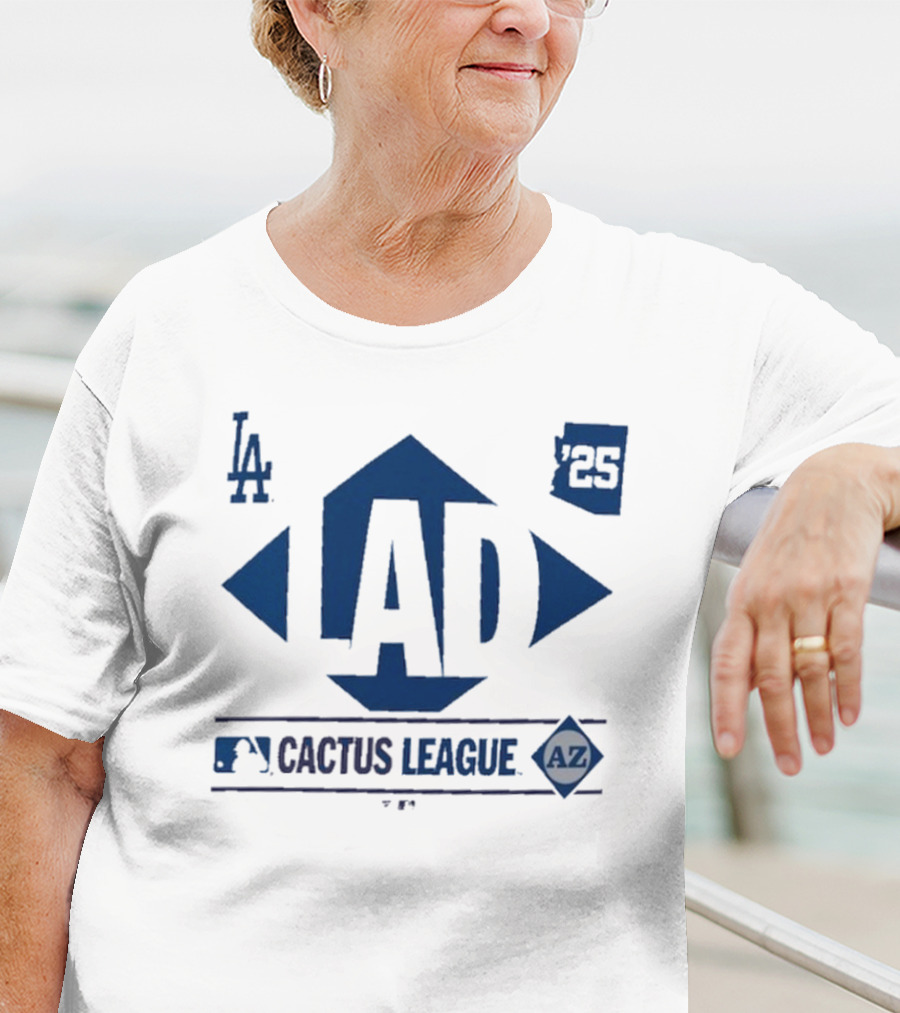 Los Angeles Dodgers 2025 Cactus League AZ True Icon Spring Training T-Shirt