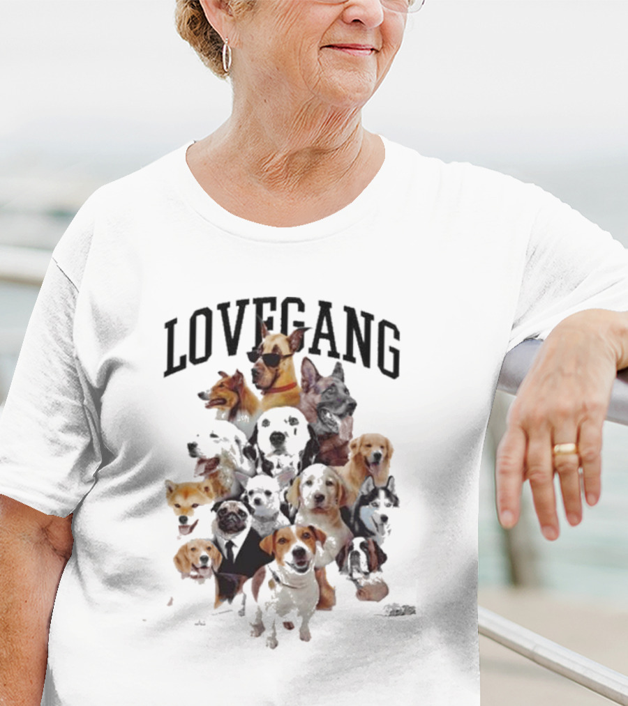 Lovegang Celebrities Dogs T-Shirt