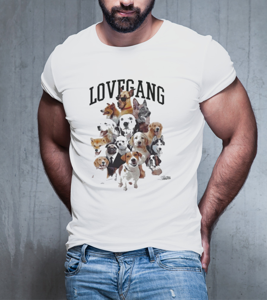 Lovegang Celebrities Dogs T-Shirt