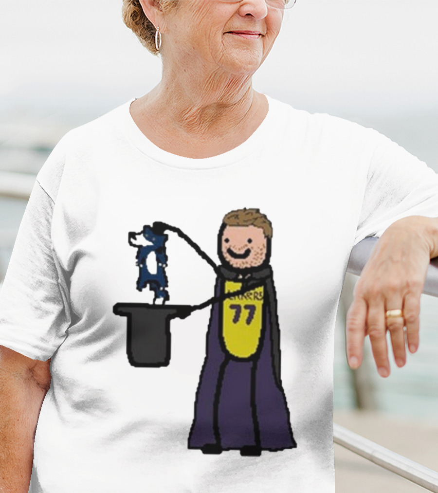 Luka Doncic 77 Lakers Magic Cartoon T-Shirt