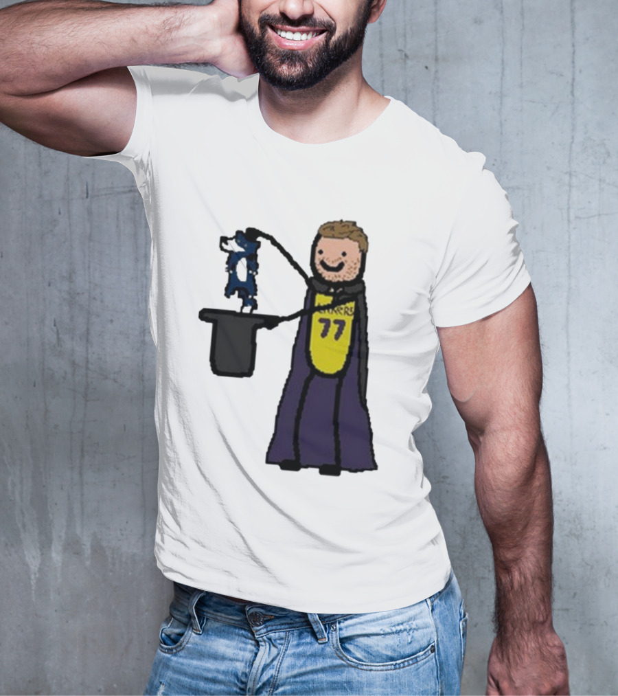 Luka Doncic 77 Lakers Magic Cartoon T-Shirt