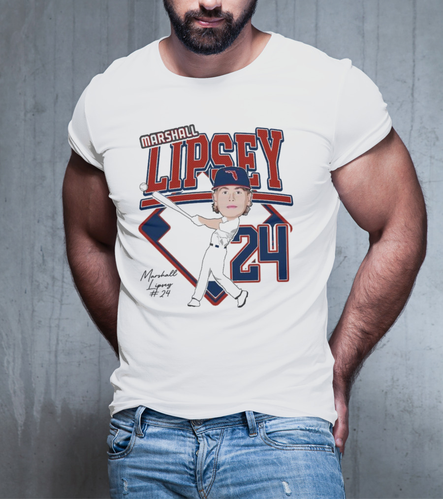 Marshall Lipsey 24 Baseball 2025 M. Reshold T-Shirt