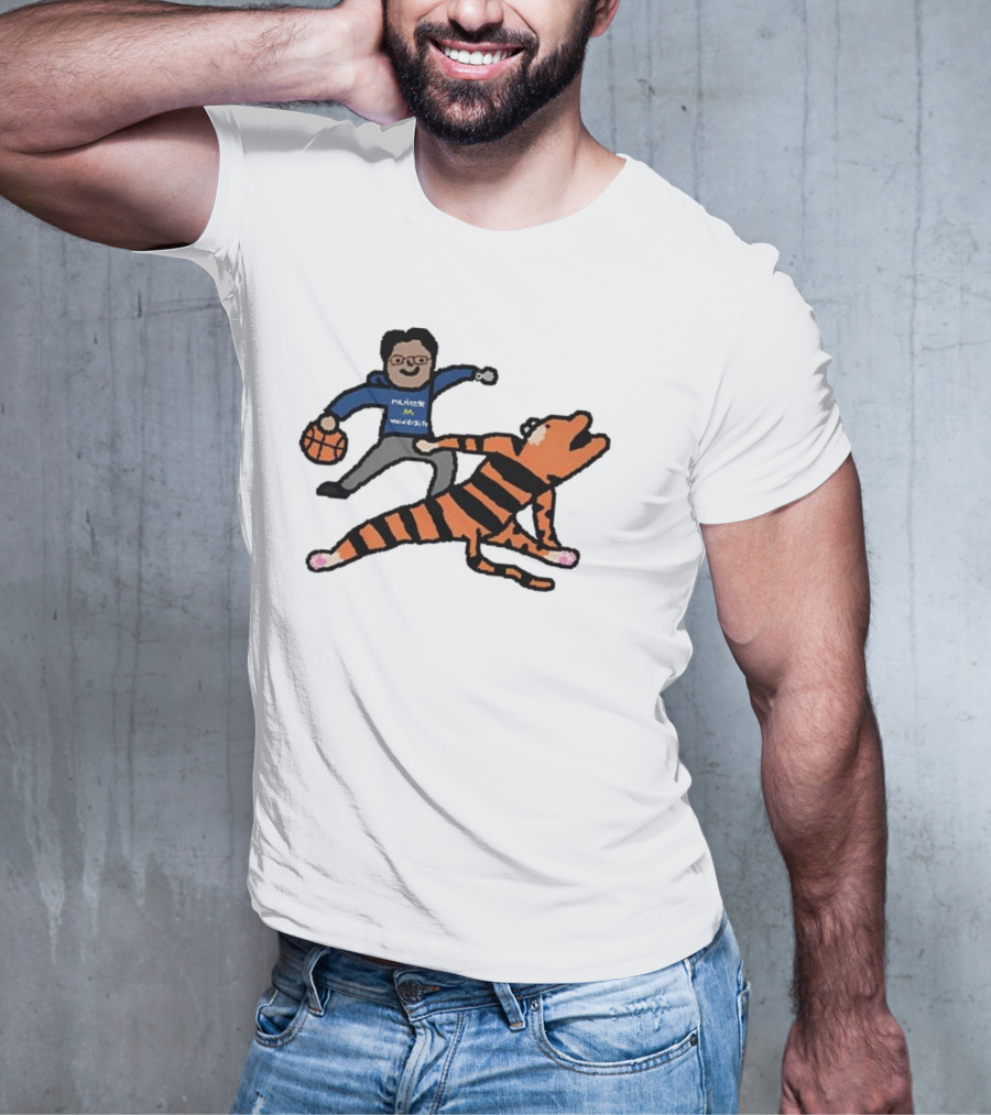 Basketball Battle McNeese Defeats Clemson Tigers T-Shirt