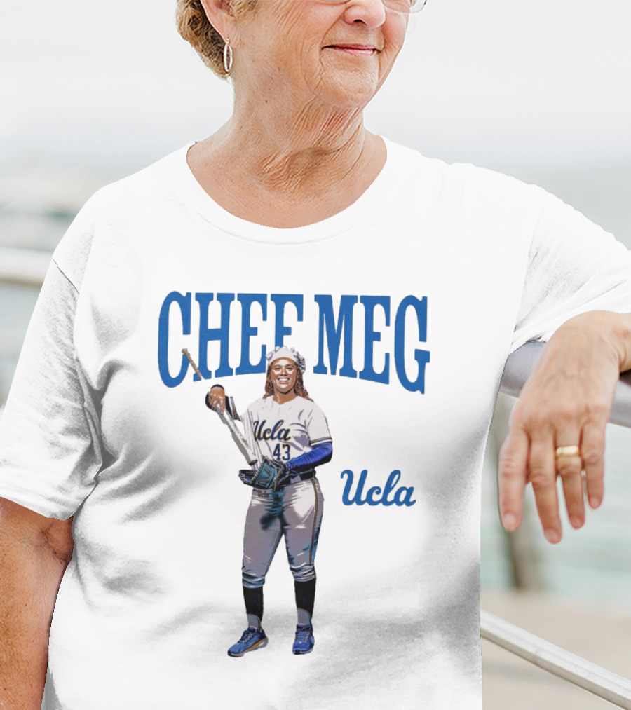 Chef Meg UCLA Bruins Baseball Megan Grant NCAA 2025 T-Shirt