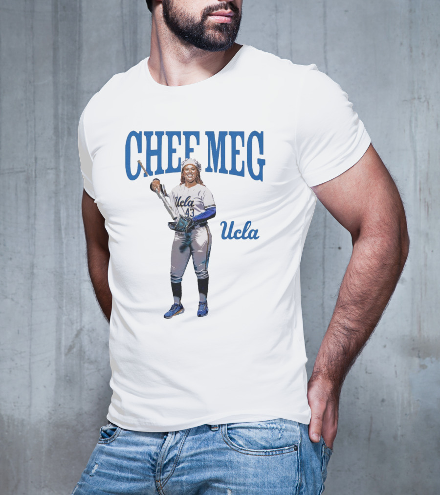 Chef Meg UCLA Bruins Baseball Megan Grant NCAA 2025 T-Shirt