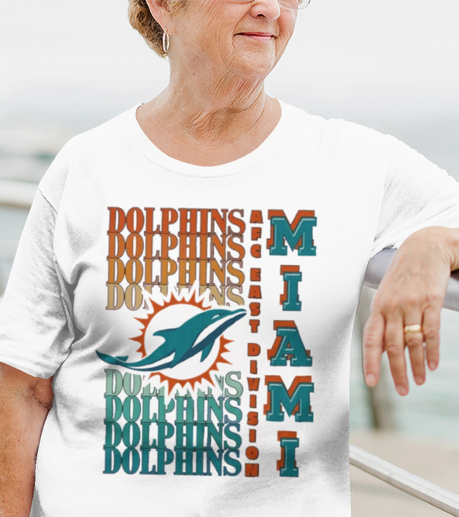 MIAMI Dolphins AFC East Division T-Shirt