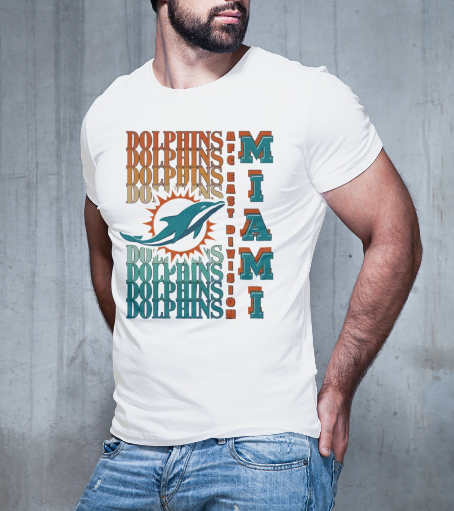 MIAMI Dolphins AFC East Division T-Shirt