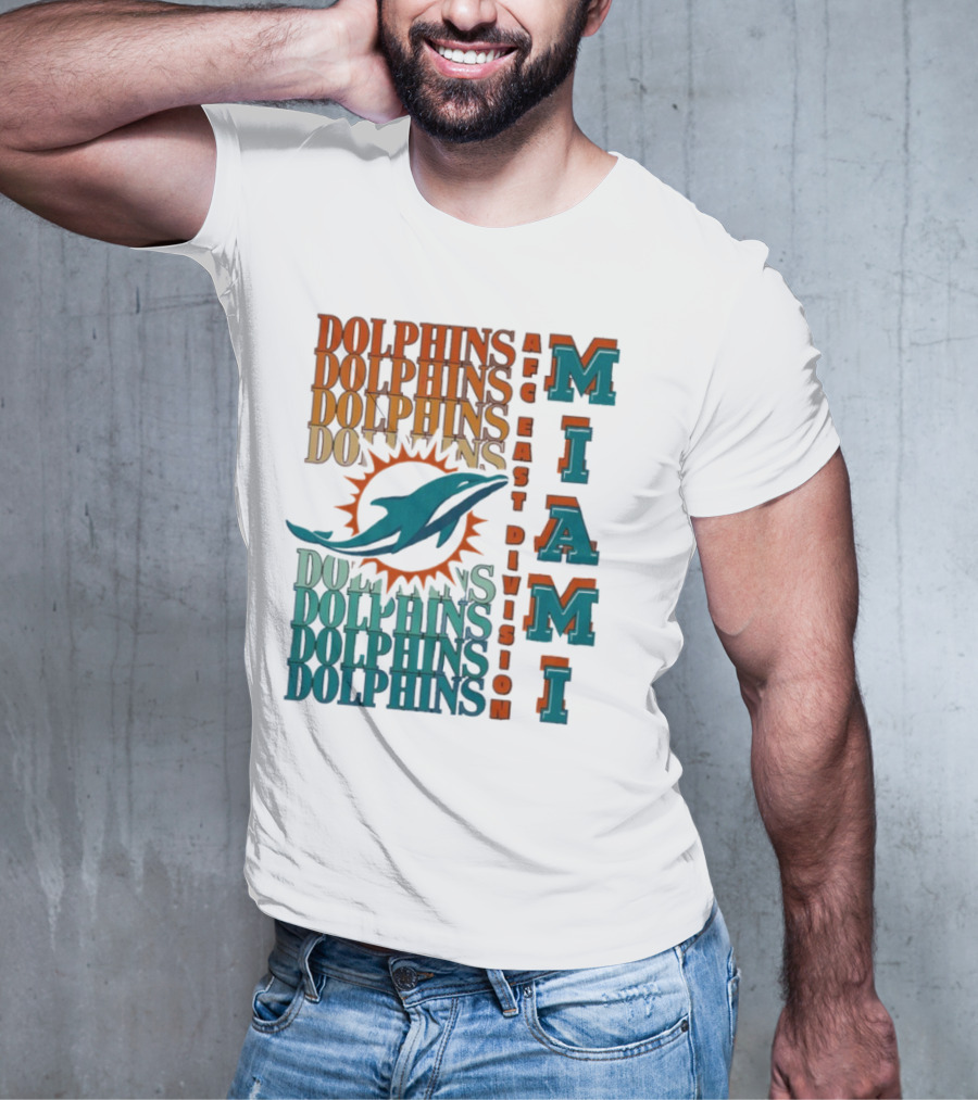 MIAMI Dolphins AFC East Division T-Shirt