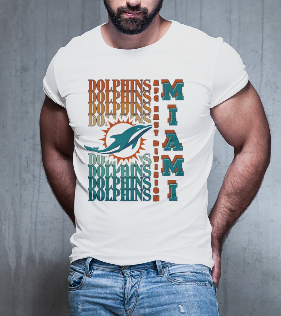 MIAMI Dolphins AFC East Division T-Shirt