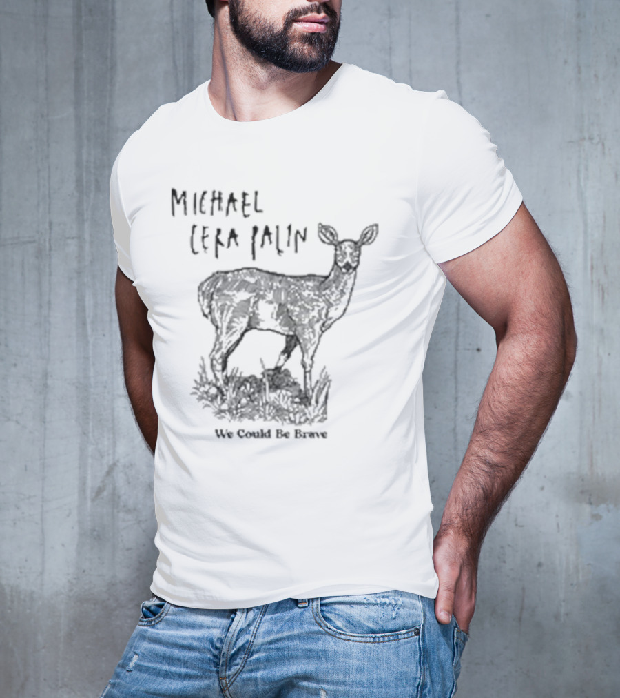 Michael Cera Palin We Could Be Brave Deer T-Shirt