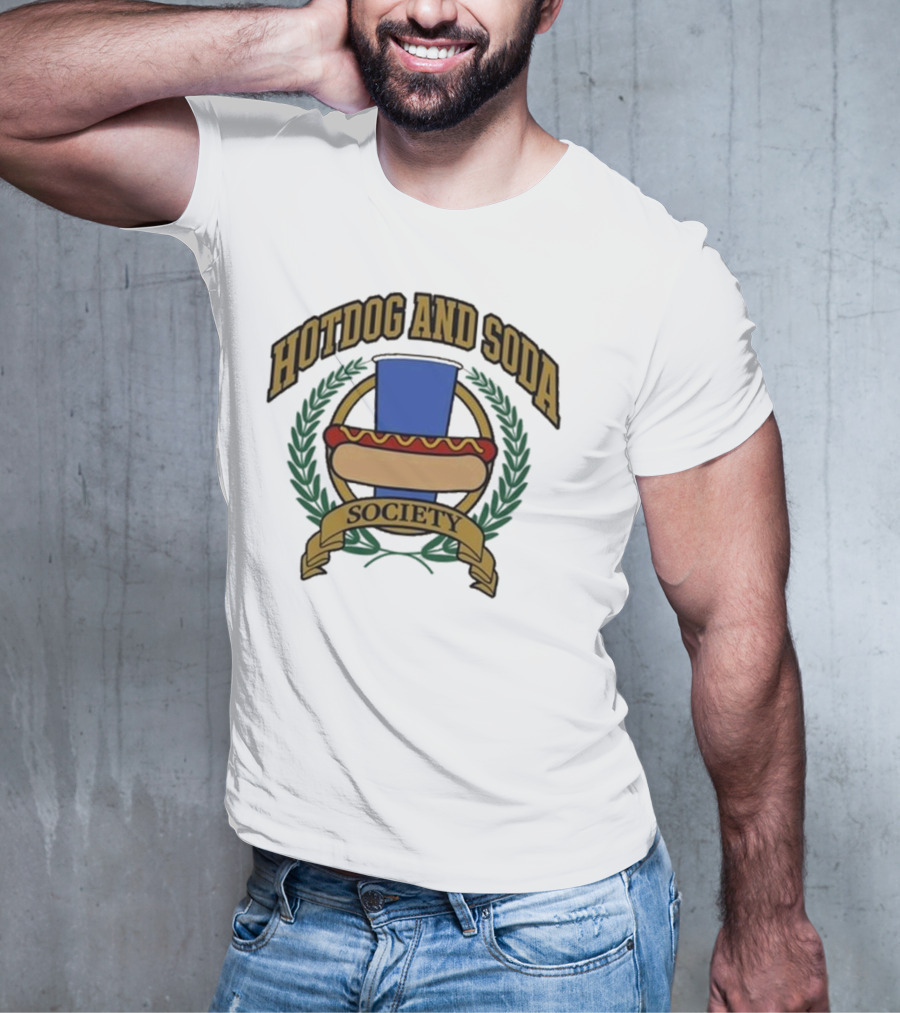 Hotdog And Soda Society Middle Class Fancy T-Shirt