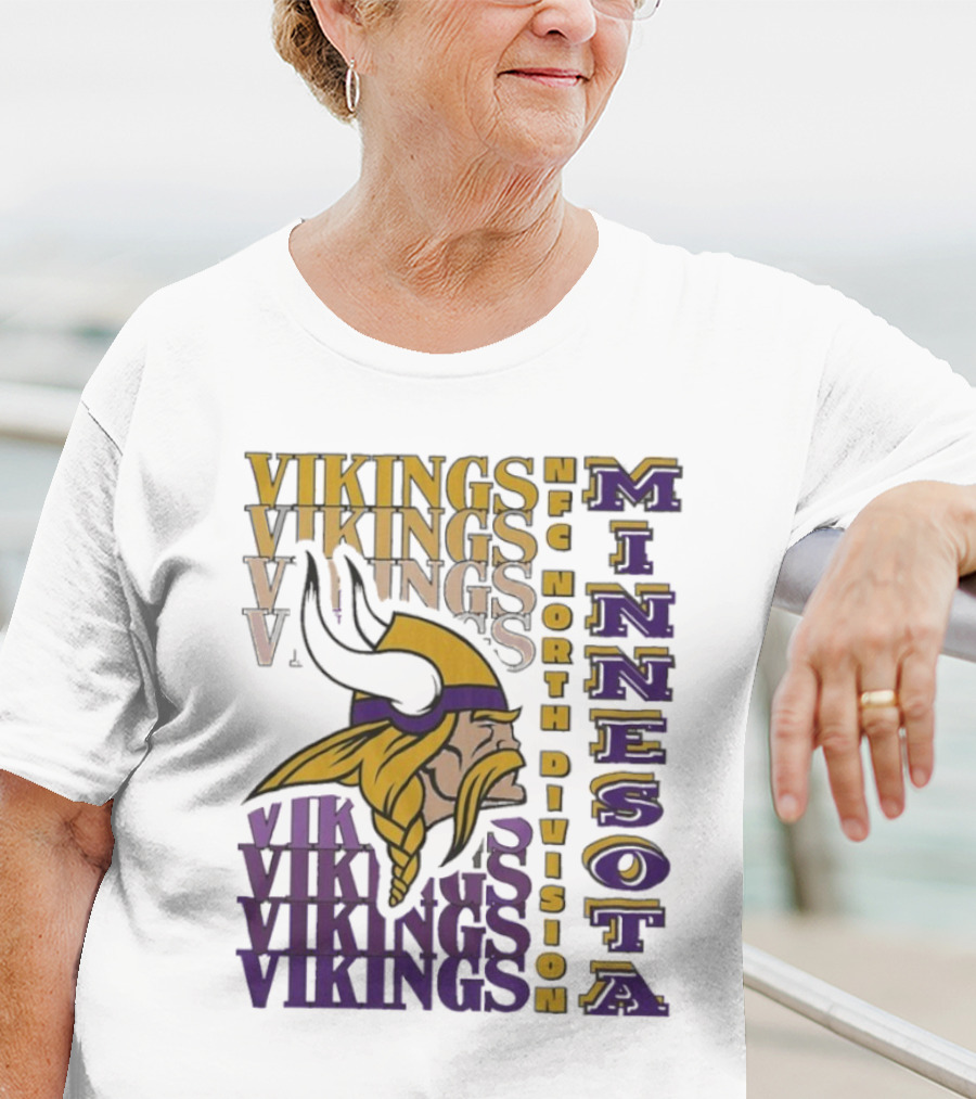 Minnesota Vikings NFC North Division Vikings Minnesota T-Shirt