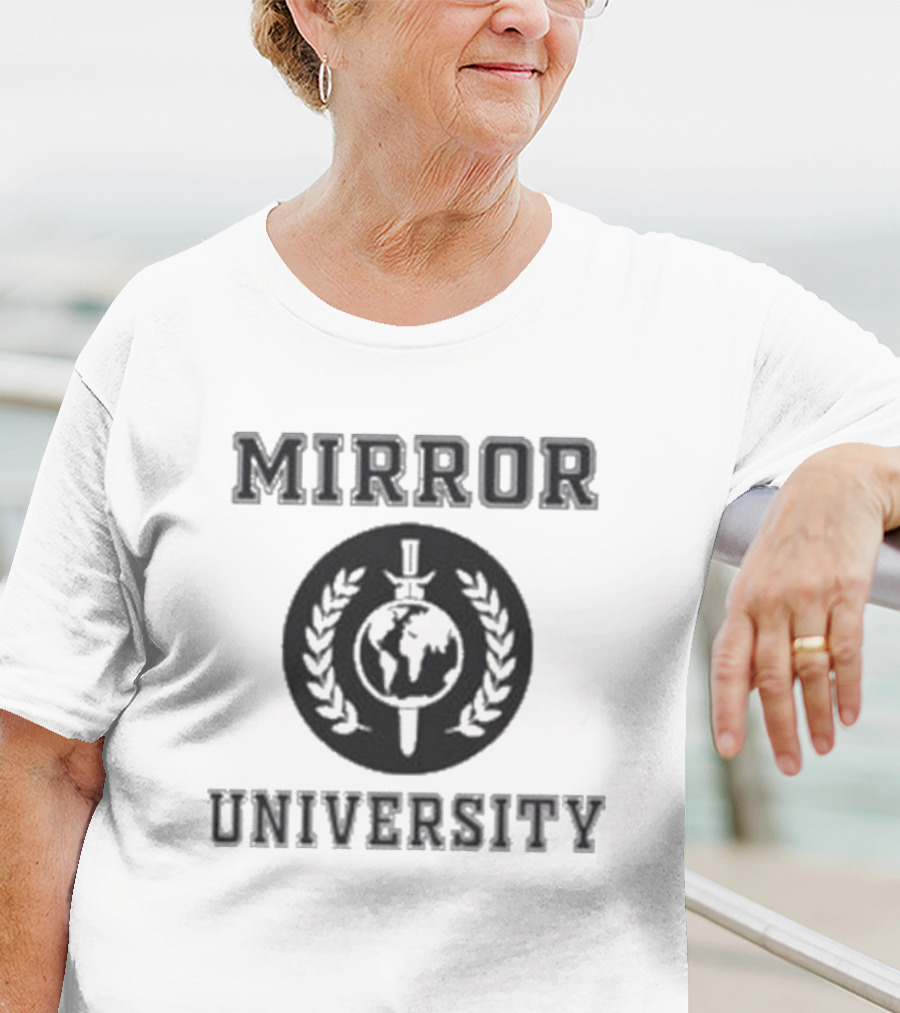 Mirror University 2025 Global Emblem Laurel T-Shirt
