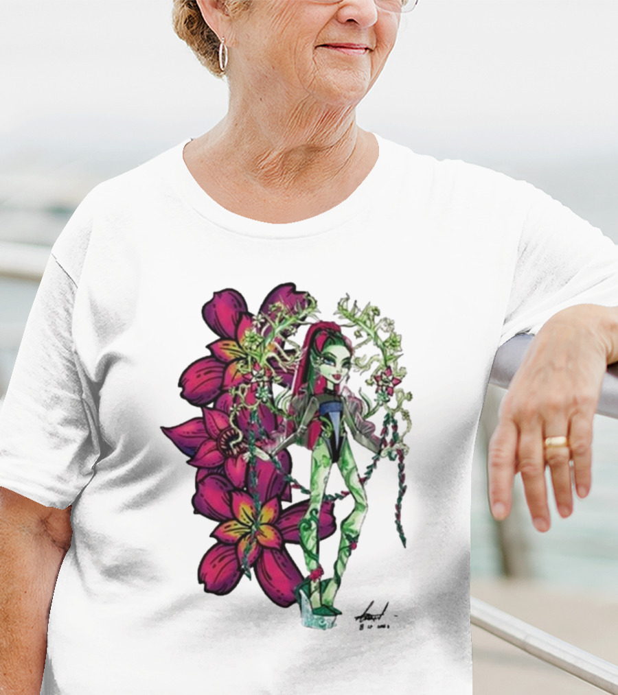 Monster High Venus McFlytrap Lily Blossom Vines Fashion Style T-Shirt