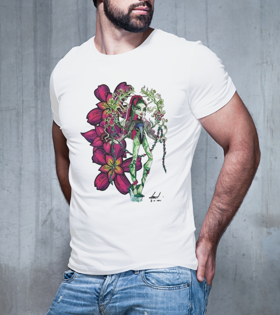 Monster High Venus McFlytrap Lily Blossom Vines Fashion Style T-Shirt