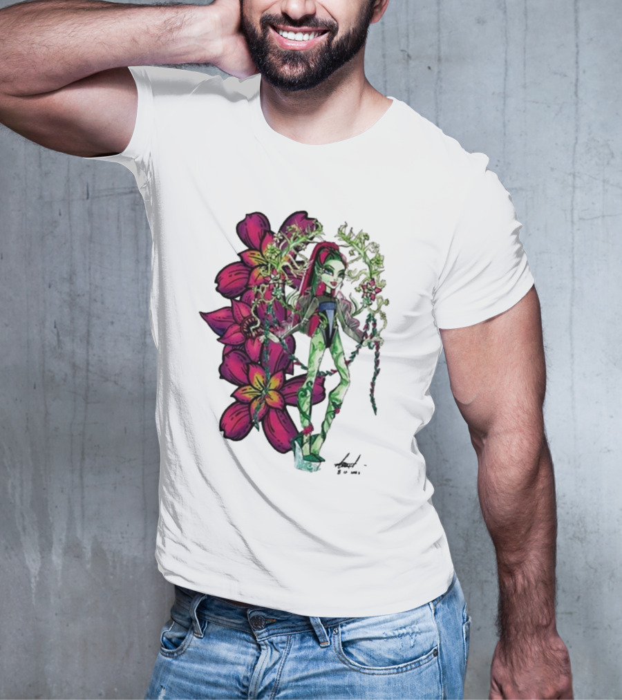 Monster High Venus McFlytrap Lily Blossom Vines Fashion Style T-Shirt