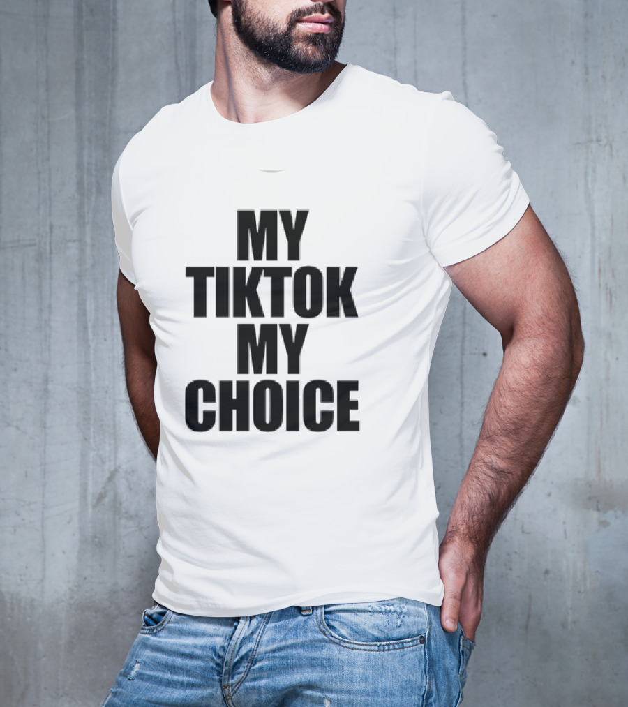 My TikTok My Choice Retro Cassette Tape T-Shirt