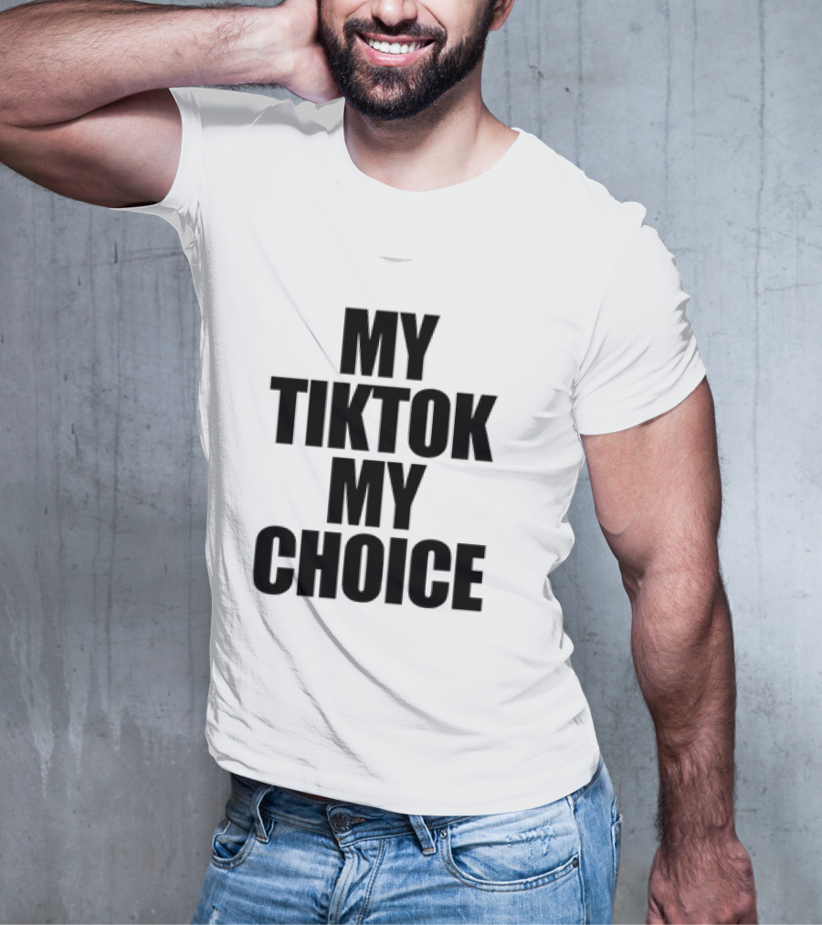 My TikTok My Choice Retro Cassette Tape T-Shirt