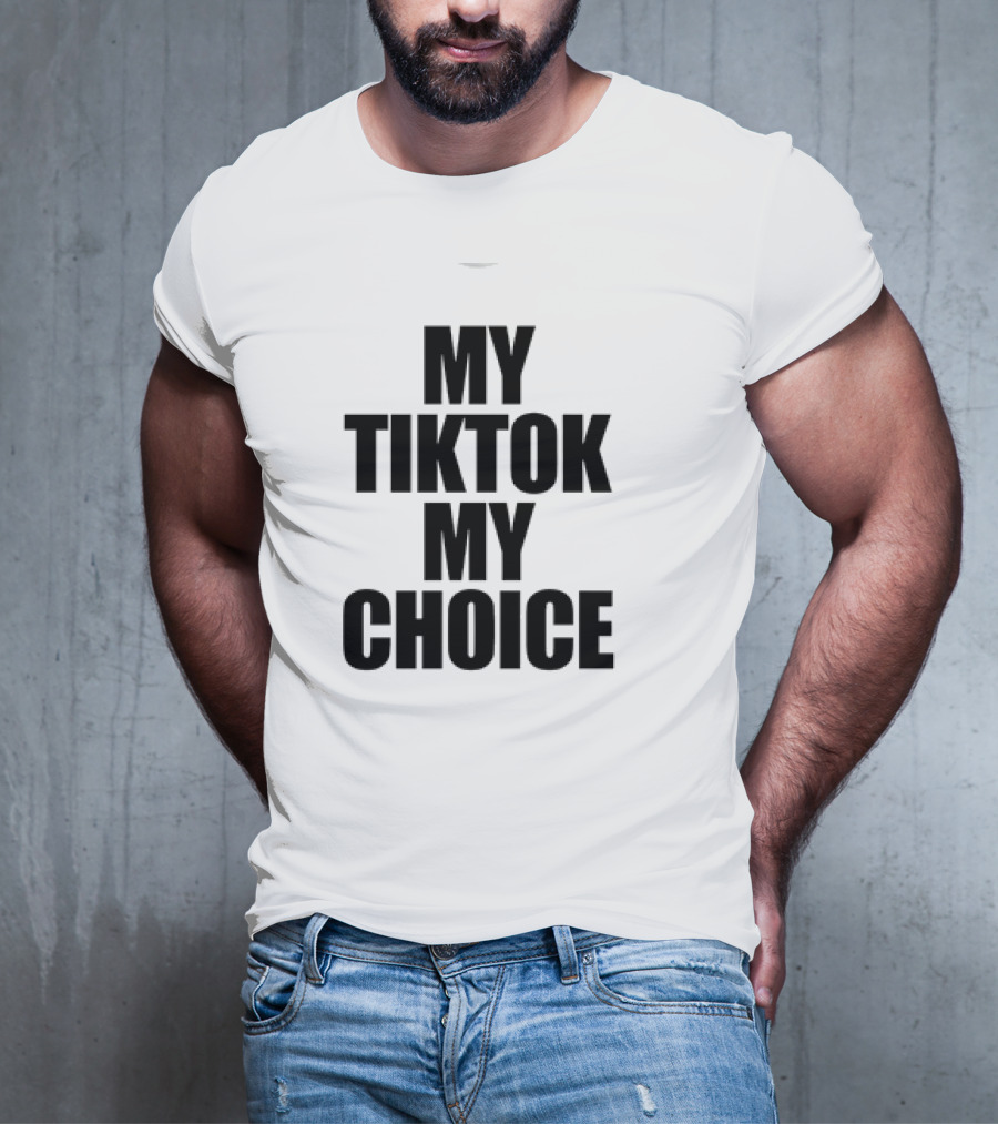 My TikTok My Choice Retro Cassette Tape T-Shirt