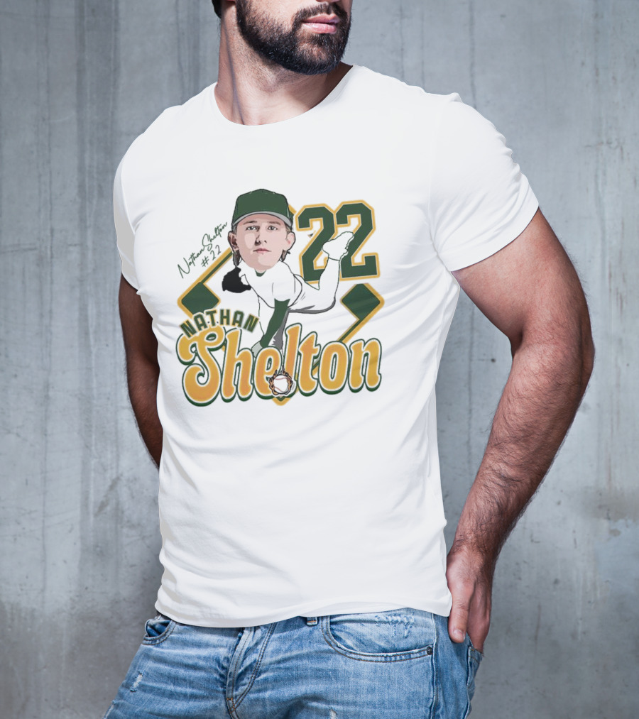 Nathan Shelton 22 Baseball Player 2025 T-Shirt