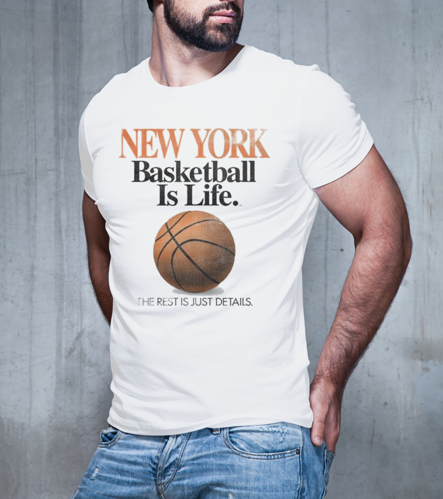 New York Basketball Is Life NYC BIL T-Shirt