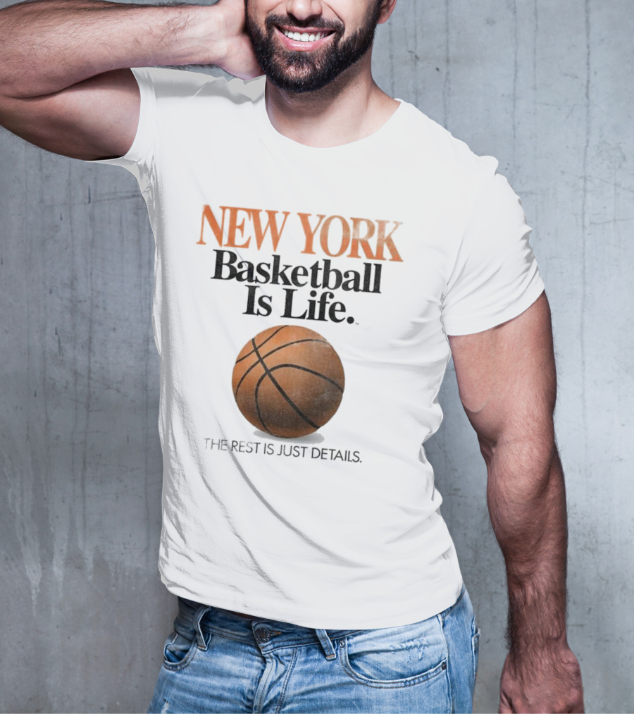 New York Basketball Is Life NYC BIL T-Shirt