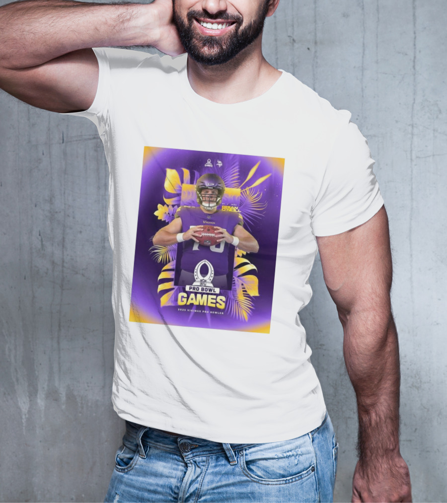 2025 NFL Pro Bowl Games Minnesota Vikings Brian O’Neill T-Shirt